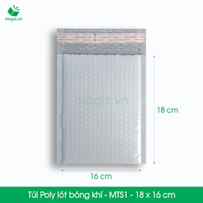MTS1 - 18x16 cm - 25 Túi chống sốc bọc bóng khí
