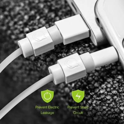 Ugreen UG40705LP127TK Màu Trắng Đầu bọc bảo vệ cho cáp sạc điện thoại + máy tính bản - HÀNG CHÍNH HÃNG