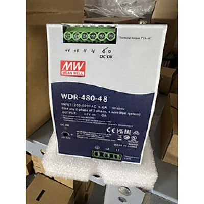 Nguồn Meanwell WDR-480-48 Hàng nhập khẩu