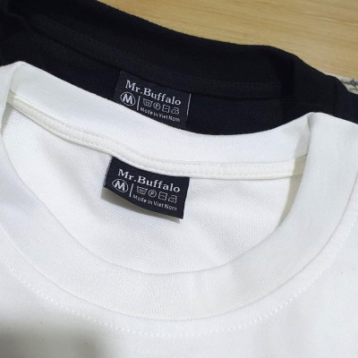 Áo Sweater trắng đen hình A cơ tết 2024 rồng TE1 Mr.Buffalo