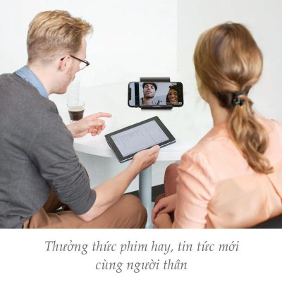 Ugreen UG50747LP106TK Màu Đen Giá đỡ Máy tính bảng Điện thoại năng động - HÀNG CHÍNH HÃNG