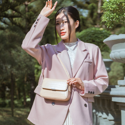 Túi Yuumy ( Thời trang nữ nắp gập size 20 - Túi đeo chéo da Verein YN198 )