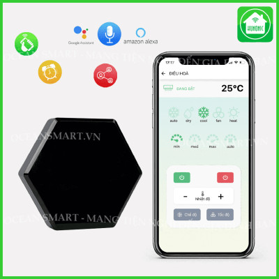 Bộ Điều Khiển Hồng Ngoại Tivi, Điều Hoà Hunonic, Điều Khiển Thiết Bị Hồng Ngoại Từ Xa Bằng Điện Thoại - HNIRS