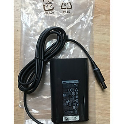 Adapter Sạc laptop Dell Oval 65w, 90w Slim 7.4mm x 5.0mm đầu kim to  - Có đèn ở đầu sạc - Hàng chính hãng