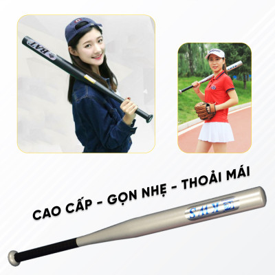 Gậy Bóng Chày BAT Hợp Kim Cao Cấp (25 inchs - 28 inchs)