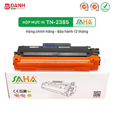 Hộp mực in SAHA TN-2385 cho máy in Brother HL - L2321D / L2361DN / L2366DW, MFC - L2701D/DW, CPL2520D - Hàng chính hãng