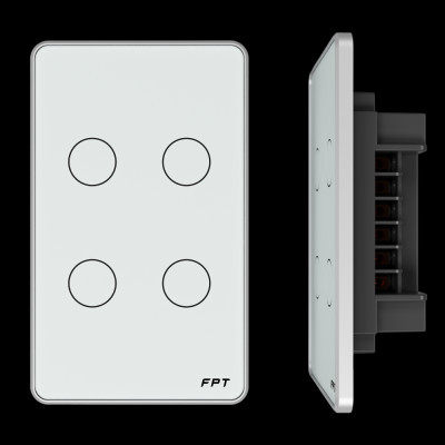 Công Tắc Thông Minh Kết Nối Wifi FPT Leto, Hub (Hàng Chính Hãng)