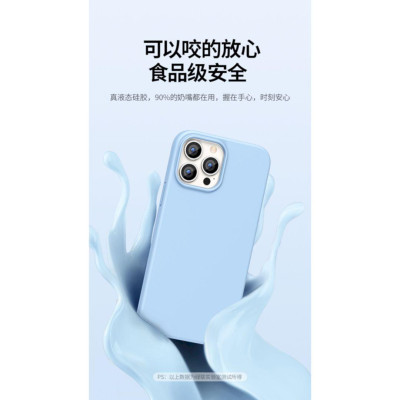 Ugreen UG90333lp544TK Silicone Màu Xanh Ốp lưng Iphone 13 6.1inch - HÀNG CHÍNH HÃNG