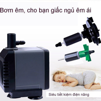 Máy bơm nước bể cá mini ATMAN AT303s AT304s AT305s AT306s cao cấp, siêu bền, tiết kiệm điện. Bảo hành uy tín