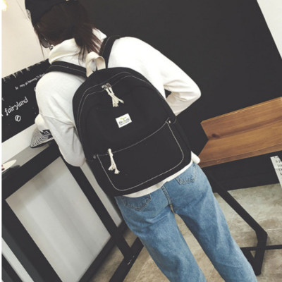 Ba Lô Canvas Sinh Viên Phong Cách Hàn Quốc 208069m