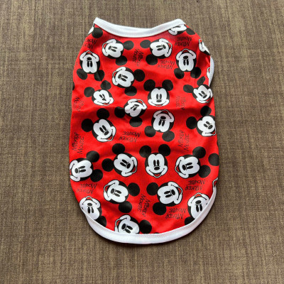 ÁO THUN BA LỖ MICKEY THÔNG HƠI SIÊU DỄ THƯƠNG TỪ 1-5KG DÀNH CHO THÚ CƯNG CHÓ MÈO