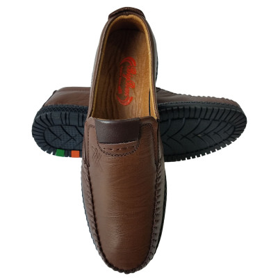 Giày Mọi Nam Da Bò Thật BIGGBEN Cao Cấp GM299