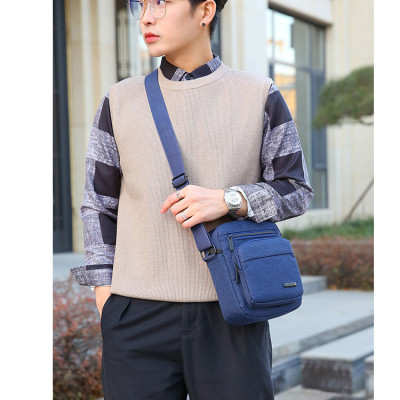 Túi Đeo Chéo Nam Nữ Thời Trang Trẻ Trung, Túi Đeo Vai Có Túi Bố Nhiều Ngăn Kéo Đựng Đồ Rất Tiện Lợi, Vải Oxford Chống Thấm Nước 