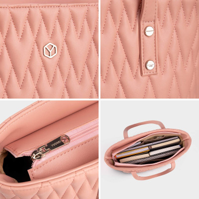 Túi Yuumy ( Thời trang nữ chần chỉ kiểu dáng hiện đại - Túi xách da Seasand YTX52 )