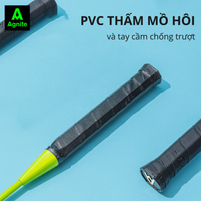 [RẺ NHẤT MALL] Bộ 2 vợt cầu lông giá rẻ chính hãng Agnite, bền, nhẹ, tặng kèm túi vợt và quả cầu lông - ER301/ER302