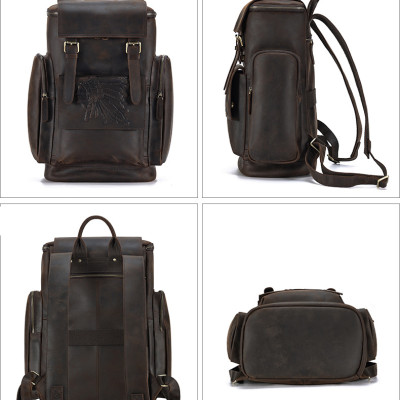 Balo nam DA BÒ THẬT, balo laptop phong cách mới – BEE GEE BLND9049