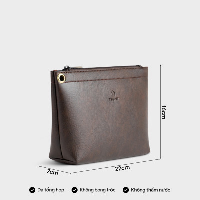 Túi Yuumy ( Thời trang nữ kiểu cầm tay size 22 - Túi da Bergen YN121 )