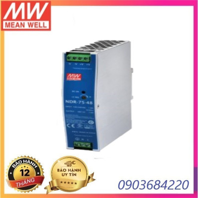 Nguồn Meanwell NDR-75-48 Hàng nhập khẩu