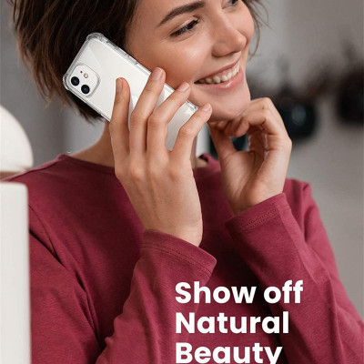 Ugreen UG20441LP409TK IPHONE 12 iPhone 12 Pro 6.1inch Ốp Điện Thoại Bằng Cao Su PU Mềm Chống Sốc - HÀNG CHÍNH HÃNG