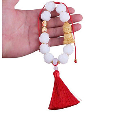 Dây Khánh Treo Xe Phật Liên Hoa – Phong Thủy Bình An, Thương Hiệu D.E.L