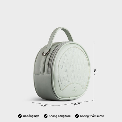 Túi Yuumy ( Thời trang nữ dạo phố size 18 - Túi đeo chéo da Seasand YN164 )