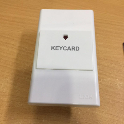 BỘ NGẮT ĐIỆN DÙNG THẺ TỪ 32A LIOA CHO KHÁCH SẠN,NHÀ NGHỈ