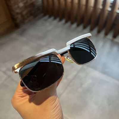 Kính râm nam Solex chữ H Mắt kính thủy tinh kim cương chống vỡ Gọng titan 14K