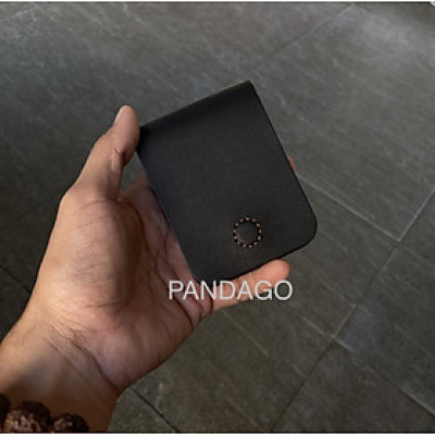 Ví cầm tay cao cấp unisex dễ thương cute da thật nhỏ gọn bỏ túi thời trang PANDAGO Mini 03