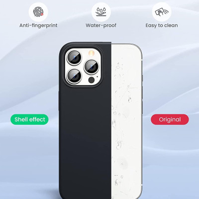 Ugreen UG80675LP545TK Màu Đen Silicone Ốp Lưng Iphone 13 Pro 6.1inch - HÀNG CHÍNH HÃNG