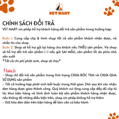 Five-Alben100 Oral For Pet - Thuốc Tẩy Giun, Sán Cho Gà Đá, Chim Cảnh, Thú Cưng (10ml)