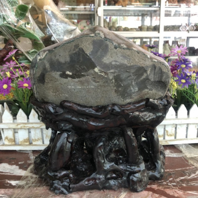 Hang hốc phong thủy đá thạch anh tím hút tài lộc - Nặng 5,92 kg