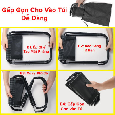 Ghế Mini Gập Gọn Đút Túi, Ghế Câu Cá, Du Lịch, Cắm Trại, Ngồi Chờ Tàu Hỏa Chọn Màu – Chọn Size Chính Hãng miDoctor