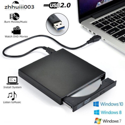 Ổ ĐĨA DVD RW CẮM NGOÀI CHO LATOP DESTOP OS ĐỜI MỚI  usb 3.0 và cổng Type C -Hàng Chính Hãng