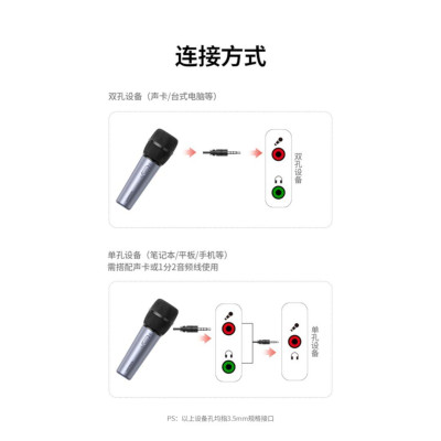 Ugreen UG10931cm427TK microphone dùng để livestream chuyên nghiệp micro hát live dùng hát karaoke ktv thu âm máy chủ hội nghị - HÀNG CHÍNH HÃNG