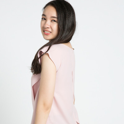 Áo Đắp Vạt Hity TOP090 (Hồng Anh Đào Sakura)