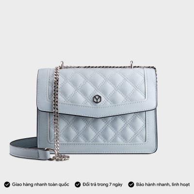 Túi Yuumy ( Thời trang nữ đi chơi nắp gập size 22 - Túi đeo chéo da Seasand YN140 )