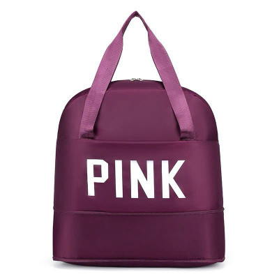 Túi Xách Du Lịch Cỡ Lớn 2 Tầng PINK, Túi Đa Năng Nam Nữ Sang Chảnh, Size To Đựng Nhiều Đồ - HÀNG CHÍNH HÃNG MINIIN