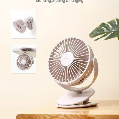 Ugreen UG80907LP308TK 2000mah 360 độ quạt bàn màu xám - HÀNG CHÍNH HÃNG