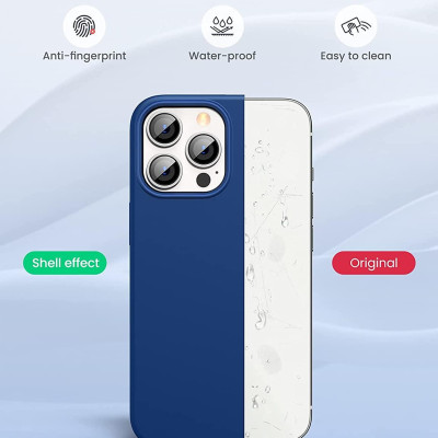 Ugreen UG80676LP545TK Navy Blue Silicone Ốp Lưng Iphone 13 Pro 6.1inch - HÀNG CHÍNH HÃNG