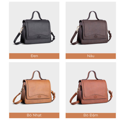 Túi Lata ( Thời trang nữ đi chơi size 21 - Túi đeo chéo da HN92 )