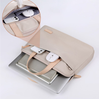 Túi xách chống sốc dành cho laptop macbook surface, túi công sở nam nữ đeo chéo cặp đựng laptop
