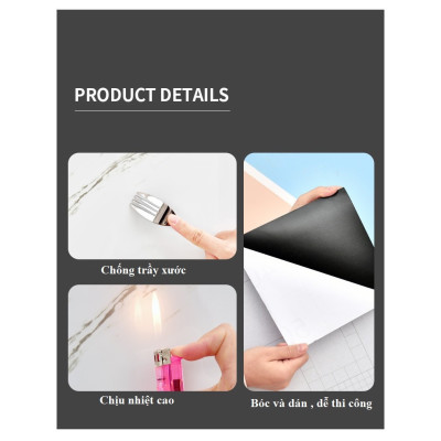 Bộ 10 Tấm Xốp Dán Tường 3D PVC Lá Hồng 60x30cm Keo Sẵn Dày 2,5mm Cao Cấp, Sang trọng