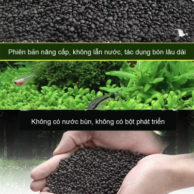 Đất Nền Trồng Cây Thủy Sinh, Phân nền SMEKONG 2KG giàu dinh dưỡng, trang trí bể cá