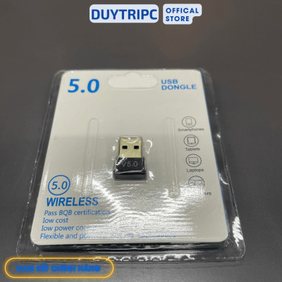 USB Bluetooth 5.0 thiết bị bluetooth dùng cho máy tính Laptop, PC - USB Bluetooth CSR V5.0 - Hàng chính hãng