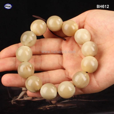 Vòng Tay sừng bò Châu Phi phong thủy (BH612T) Giúp Tâm Bạn Tĩnh - Sức Khỏe Bình An - Tài Lộc - Độc Lạ - Bracelet of HAHANCO