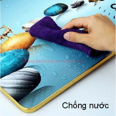 Tranh Đẹp Treo Tường Gắn Kim Đồng Hồ - Đồng Hồ Tráng Gương In Hình Phong Cảnh Và Hươu Đẹp