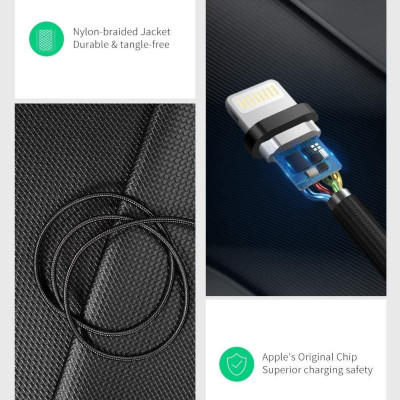 Ugreen UG60159US291TK 0.25m màu trắng cáp USB 2.0 A ra Lightning MFI đầu bọc nhôm mà nickel chống nhiễu 25cm - HÀNG CHÍNH HÃNG