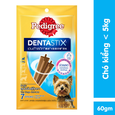 Bánh Xương Chó Kiểng Pedigree Dentastix (60g)