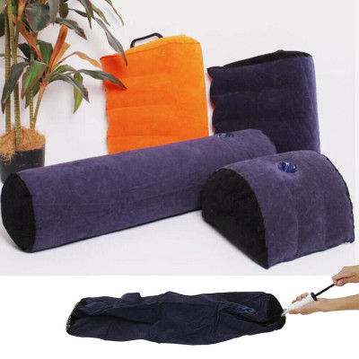 Ghế Hơi Tình Yêu Bơm hơi hình bán nguyệt hỗ trợ lưng cơ thể tiện dụng cho các cặp đôi (Che Tên Khi Giao) - Xả Kho