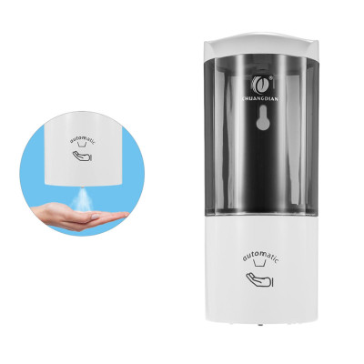 Máy phân phối xà phòng tự động treo tường Dung tích 500ml cảm biến hồng ngoại